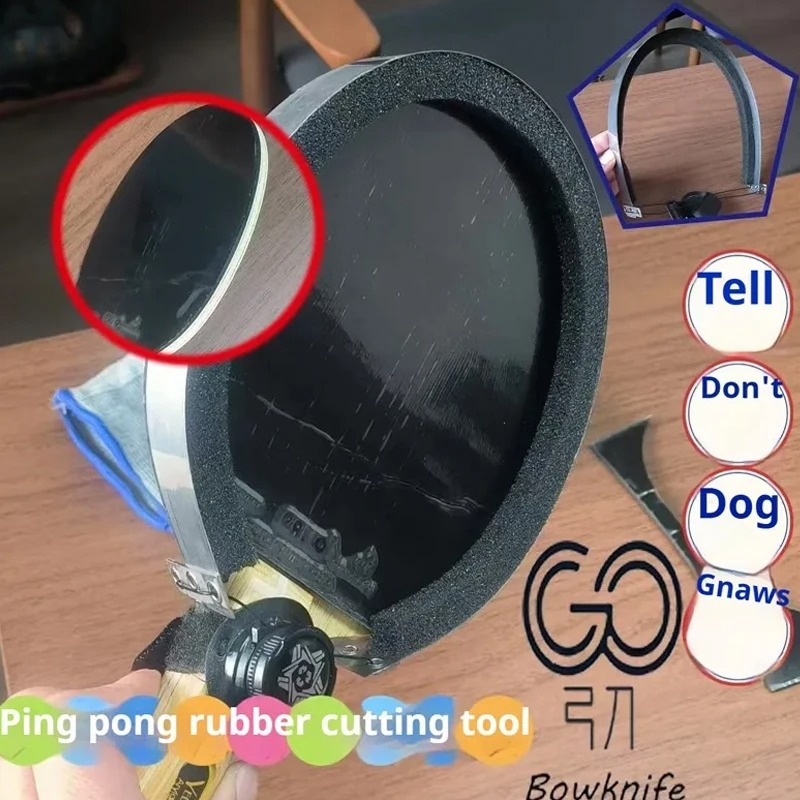 Table Tennis Rubber Manual Cut - Table Tennis Equipment ulasan dan harga