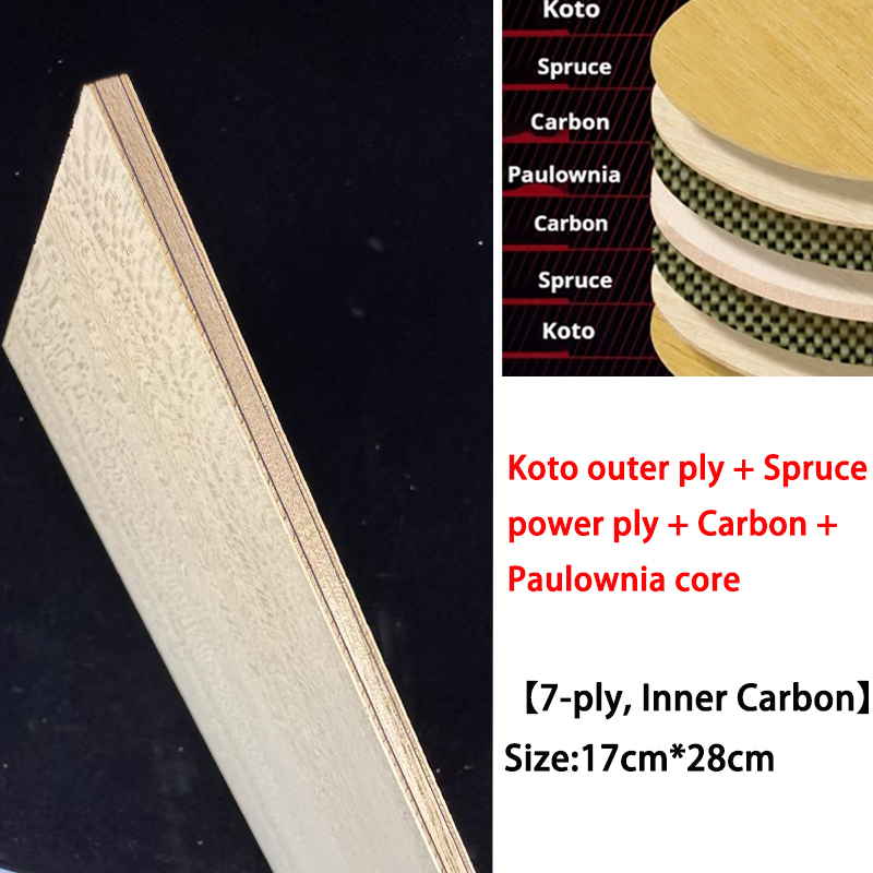 Koto DIY Table Tennis Blade Wo - Table Tennis Equipment ulasan dan harga