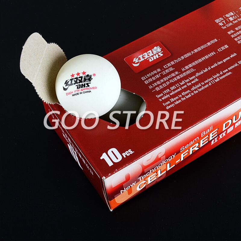 DHS 3-star D40+ Table tennis b - Table Tennis How To Play ulasan dan harga