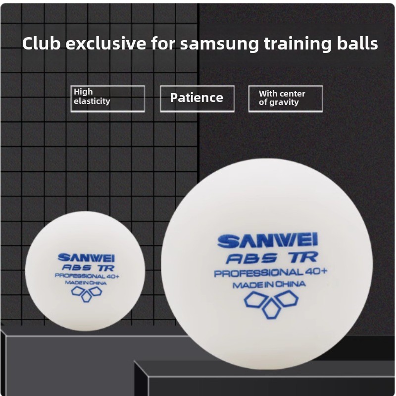 100 pcs Sanwei New Materials P - Table Tennis How To Play ulasan dan harga