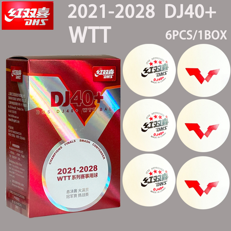 New DHS DJ40+ Table Tennis Bal - Table Tennis How To Play ulasan dan harga