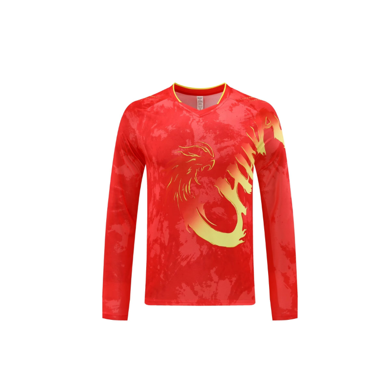 China Dragon Long Sleeve Table - Table Tennis Usa Team ulasan dan harga
