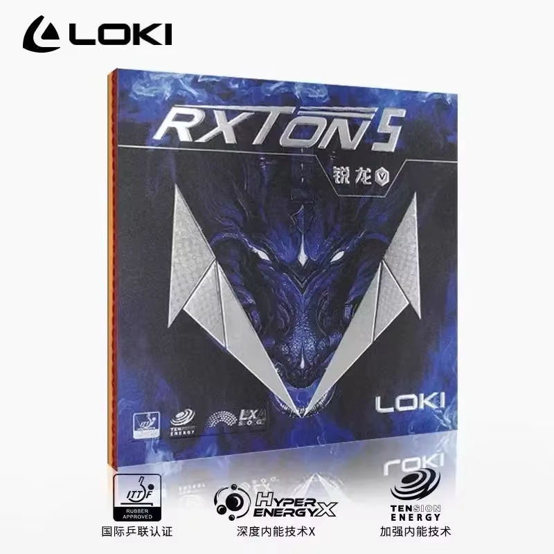 LOKI RXTON 5 High Elasticity T - Table Tennis Yasaka ulasan dan harga